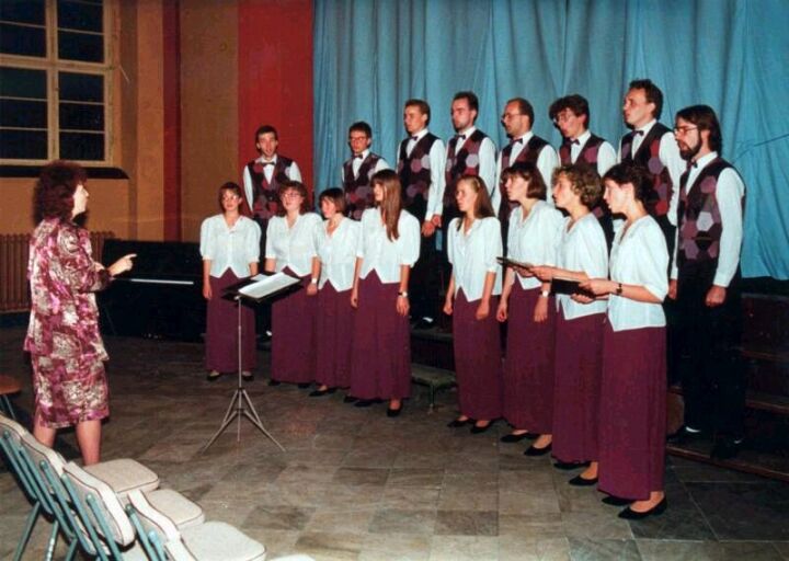 Koncert w studiu nauczycielskim - Gliwice 1992