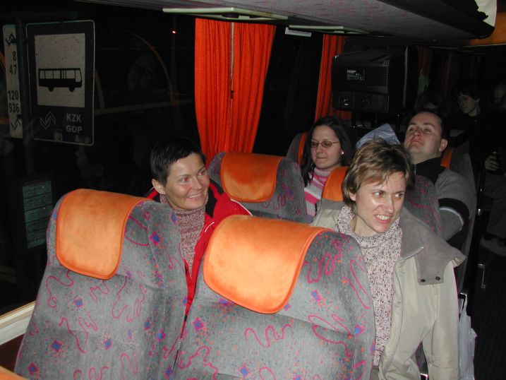 W autobusie