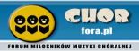 [Logo Forum Mi�o�nik�w Muzyki Ch�ralnej]